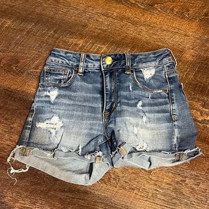 american eagle jean shorts